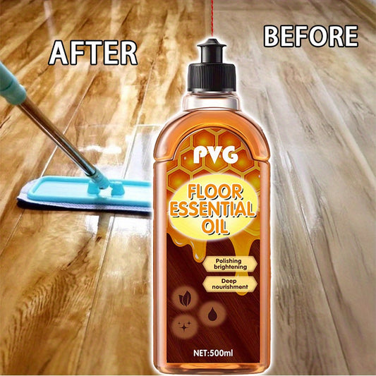 Wood Floor Oil for Deep Nourishment, Restores Natural Shine to Wooden Surfaces, Gentle Formula Suitable for Solid Wood Floors, Composite Wood Floors