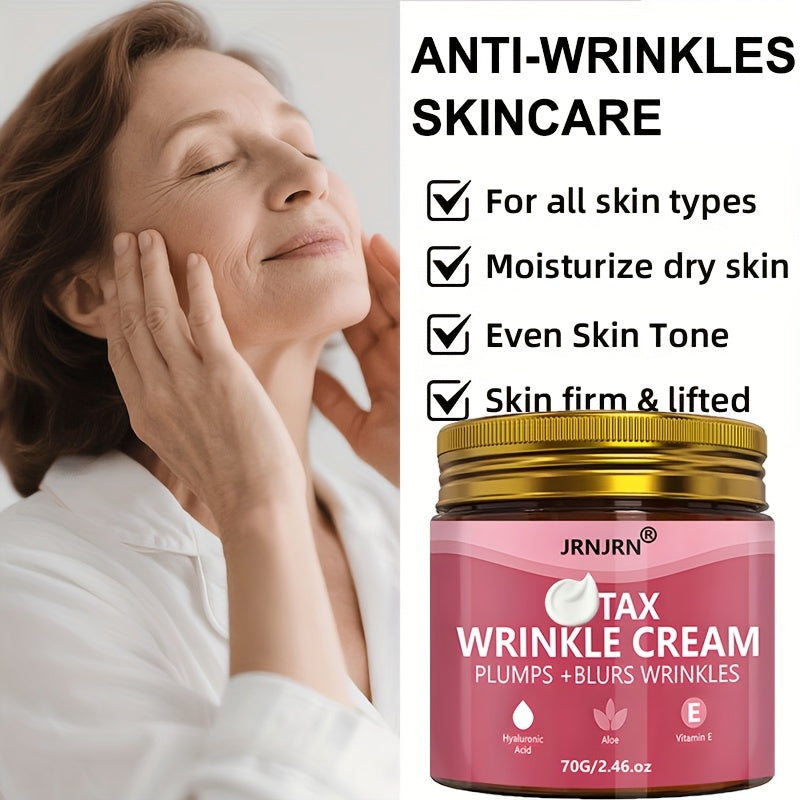 Skincare Instant Face Lift Cream | Contains Hyaluronic Acid, Aloe, Vitamin E | Deep Moisturizing, Tightens & Smooths | Light Beige, Fast-Absorbing, Suitable for All Skin Tones, Unisex-Adult