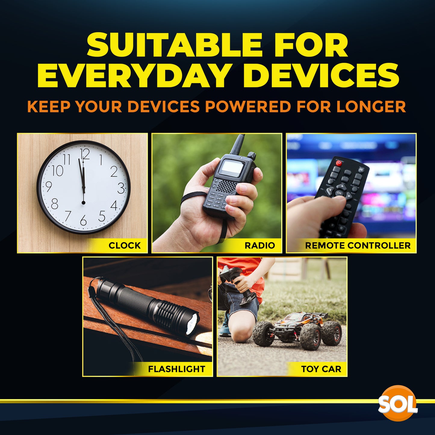 20 Pack Set Excelltec AA / AAA Batteries | 1.5V Zinc Carbon Dry Cell 1000mAh Battery for Low Drain Devices | Non-Rechargeable Primary Cell Batteries for Remote Controls, Clocks, Flashlights, Alarms, Radios & More | Long Shelf