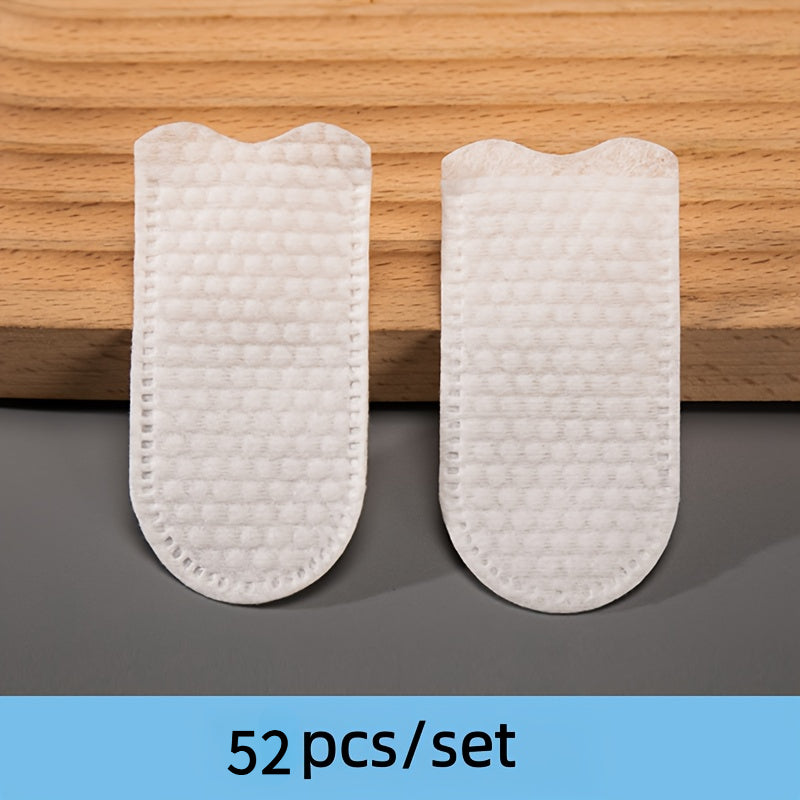 52 PCS Set of Pet Cleaning Finger Wipes, Disposable Finger Wipes Suitable for Cats And Dogs, Essential for Removing Tartar, Cleaning Ears, And Teeth Freshening Breath, Pet Oral Care, Dust-Free Cleaning, Easy-To-Use Wipes, Gen