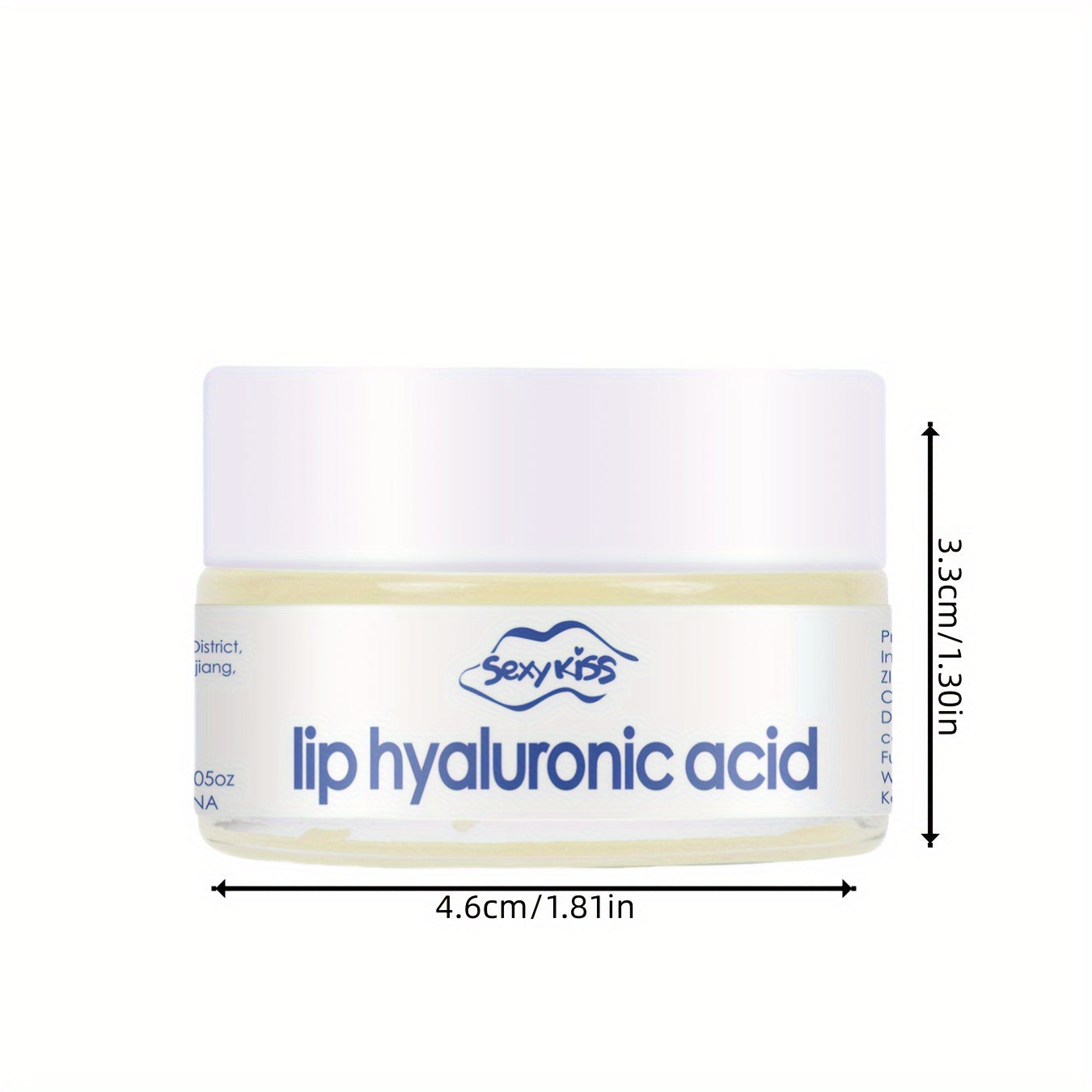 Lip Mask with Collagen and Hyaluronic Acid, 20g Hydrating Overnight Dry Cracked Lips Treatment, Exfoliating and Brightening, Long-Lasting Moisture with Silicone Lip Brush, Day and Night Use, Gift for Women