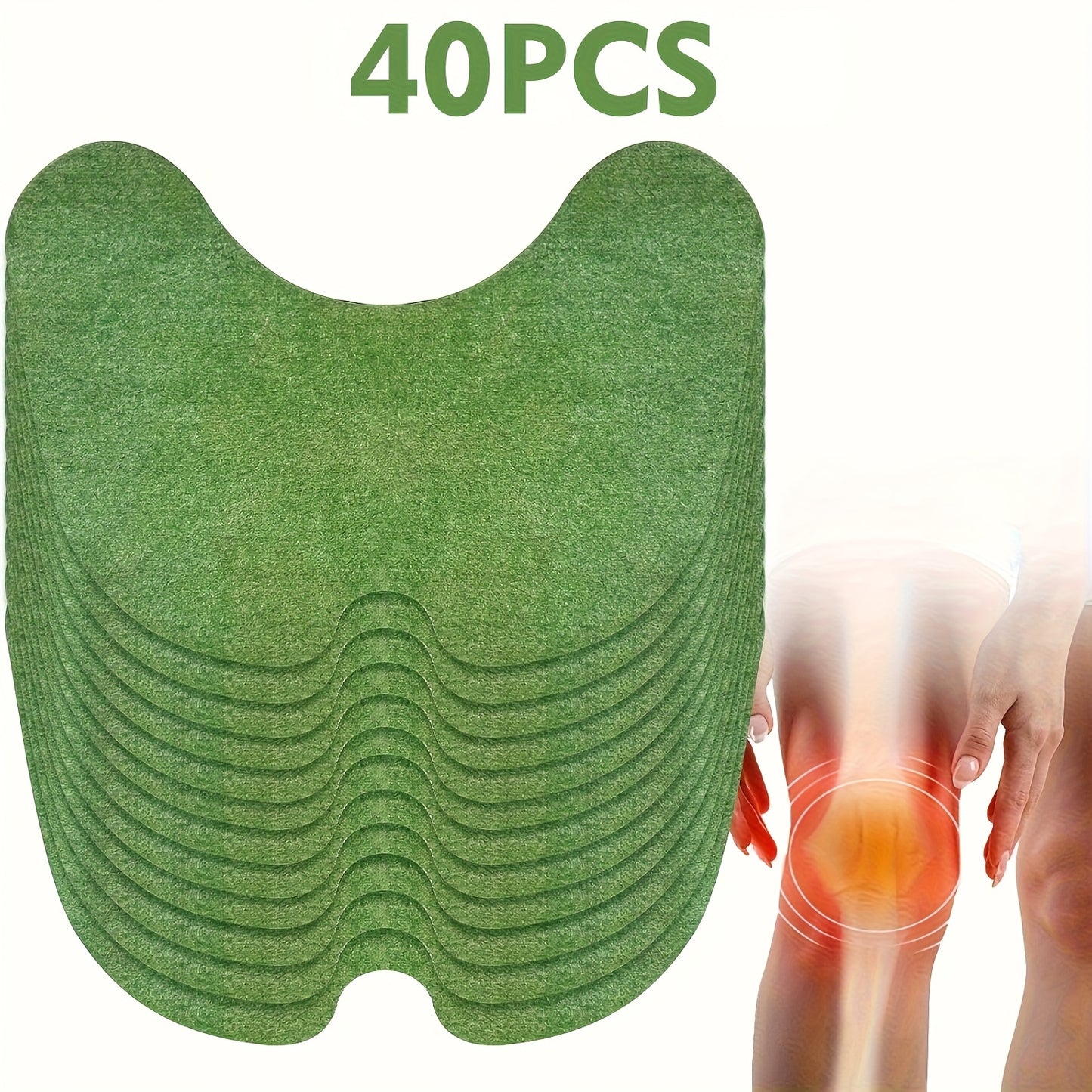 40 PCS Set Knee and Arm Patches - Soft Non-Woven Fabric for Daily Use Running Cycling Knee Pain Relief Sport Injuries Recover Treatment Pads Health Care Accessories Tools Sets