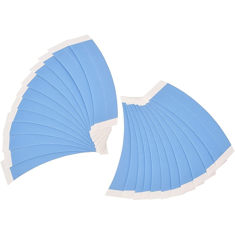 40pcs-10sets Super Thin Wig Film with Double-Sided Adhesive Proof - Scalp Patch for Natural Hair Texture, No Glue Needed, Easy Application & Removal, Halloween & Christmas Gifts (unisex Adult)