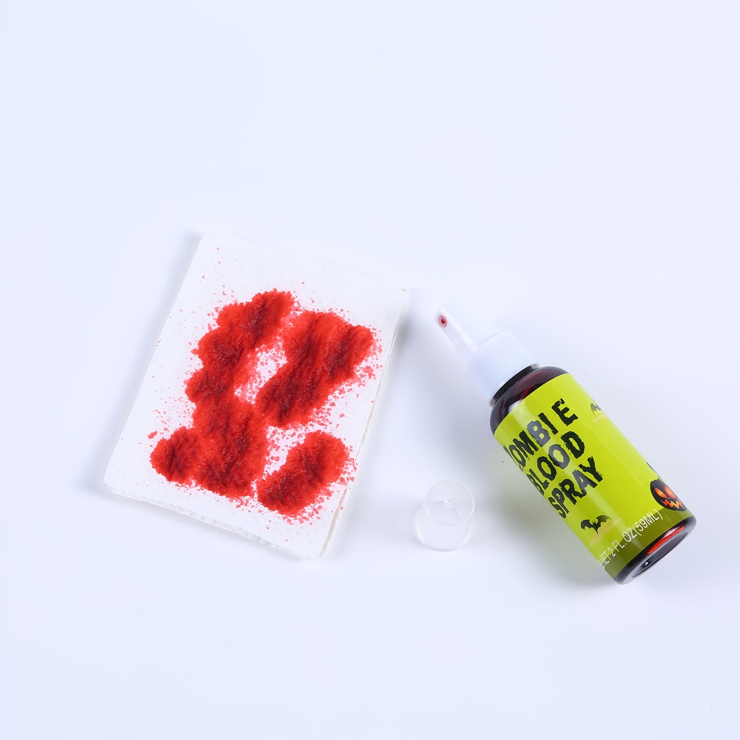 Halloween, April Fool's Day, Realistic Spray, Fake Blood Plasma, Film Props, Artificial Simulated Blood, Makeup Decorations for Horror, Prank Scare Props (Different Batches May Have Variations in Packaging)