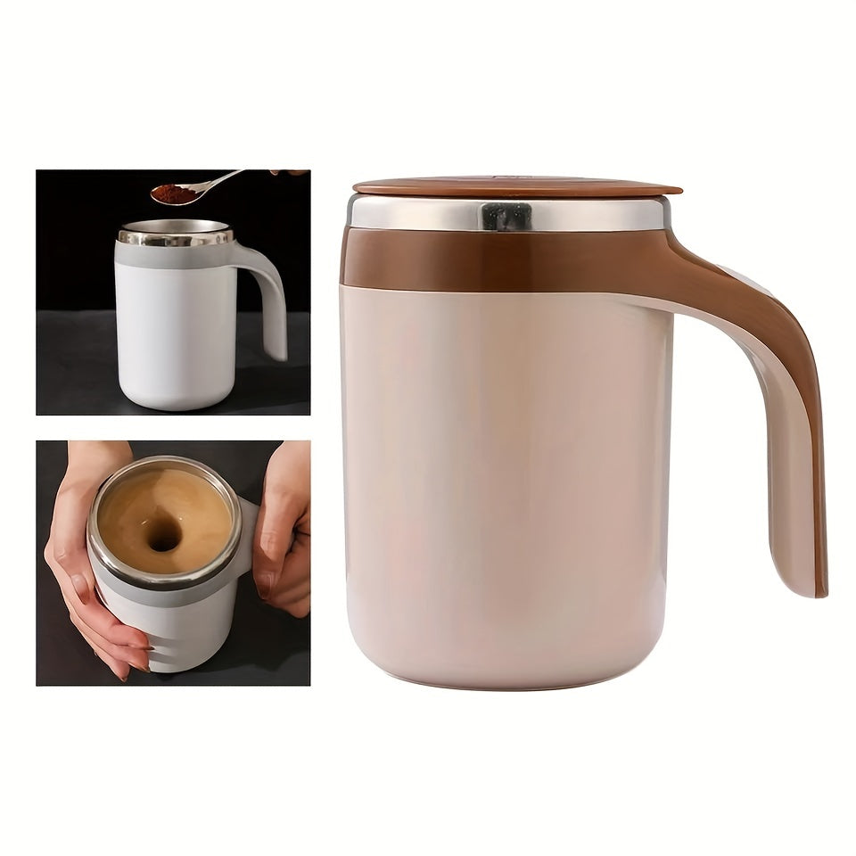 Automatic Mixing Portable Stirring Cup Large Capacity Lazy Magnetic Rotary Cup Battery Type Coffee Cup Outdoor Travel Camping Stirring Mug