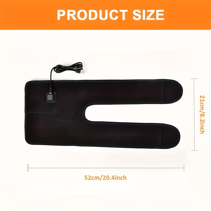 1-2 PCS Set Dual-Head Heated Knee Massager Powered by USB That Offers Warmth And Compression for Joint Support, Making It a Perfect Gift for Seniors for Home Use Or Travel