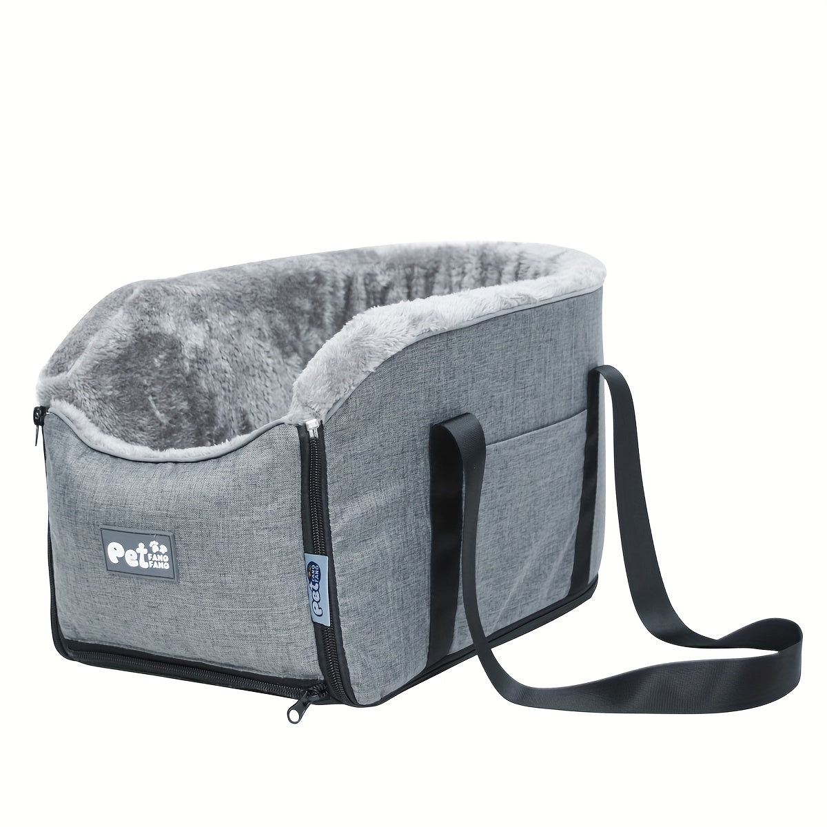 Pet Car Cat and Dog Bed, Car Center Console Organizer, Cat Bed, Car Mat, Seat Cover, Pet Travel Tote Bag, Suitable for Small to Medium-Sized Pets