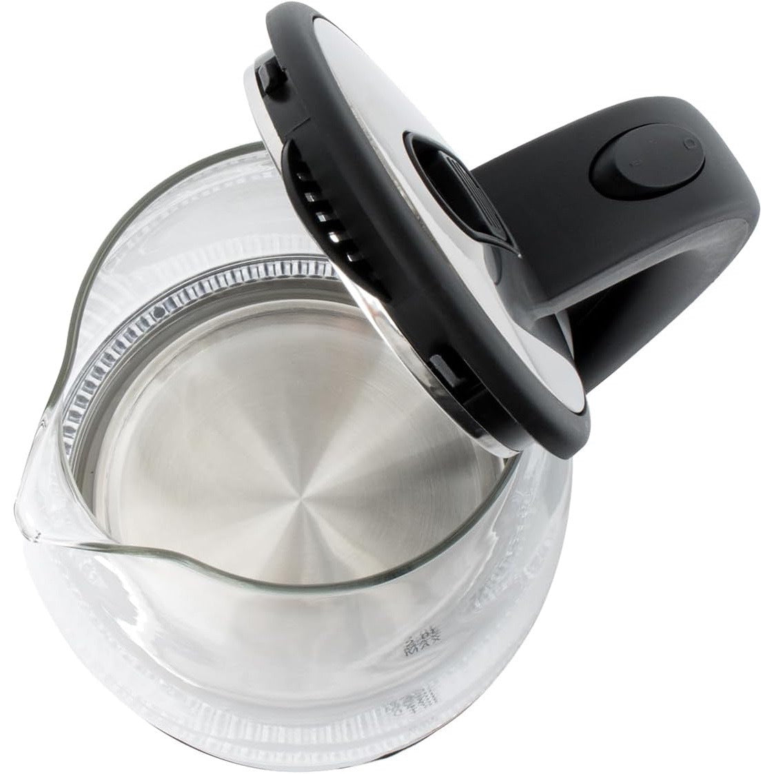 Electric Glass Kettle – 2L Fast Boil, -Free with Blue LED & Boil-Dry Protection