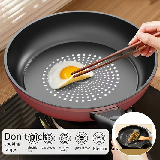 Non-Stick Lightweight, Smokeless, 24,5cm Frying Pan Suitable for Home Use, Perfect for Pancakes, Steaks, And Breakfast, Compatible with Gas Stoves And Induction Cookers Home Kitchen Accessories