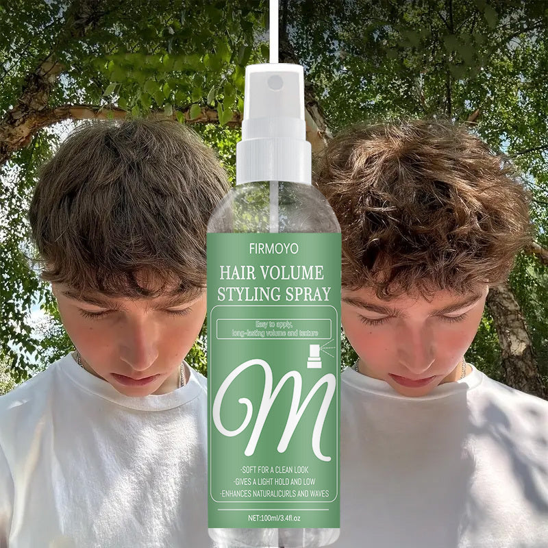 Keratin Volume Styling Spray, suitable for all hair types, fast styling, long-lasting and firm, with keratin and glycerin, mild and non-irritating ingredients, anti-sweat, oil control, nourishing and moisturizing, daily care,