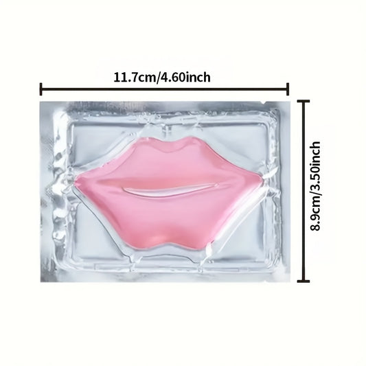 20 PCS Set Collagen Crystal Lip Mask Moisturizes Dry Lips, Smooths Fine Lines, Deeply Hydrates, Makes Lip Skin Firmer And Younger, And Gives You a Pink And Fresh Mouth