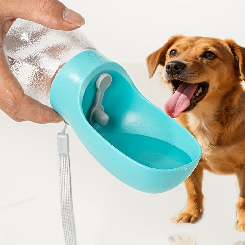 Plastic Pet Supplies Cat Dog Water Dispenser Outdoor Travel Hiking Water Bottle