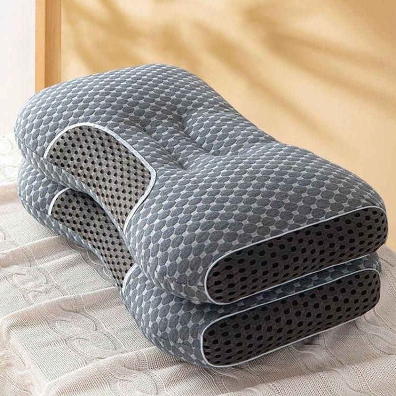 2 PCS Set 62x40cm Soft Neck Pillows Adjustable Ergonomic Support Design Premium Home Bedding Decor – Sleep Comfort, Modern Design, Upgraded Thickened 5-Star Hotel Quality – Non-Collapsing High Core for Deep Sleep