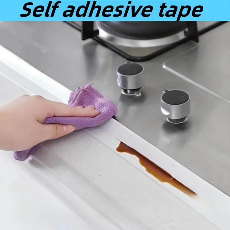 7 Rolls Set Sealing Tapes of Self-Adhesive PVC Waterproof Sealing Tape, Suitable for Shower Room, Kitchen, Bathroom and Corner Decoration Repair Tools Sets