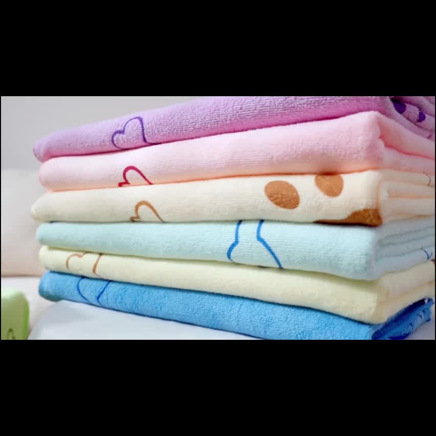 4 PCS Set Quick-Dry Pet Towels for Medium Dogs - Soft, Absorbent with Fun Paw Print Design, Ideal for Bathing, Grooming Towels | Playful Design | Durable Fabric