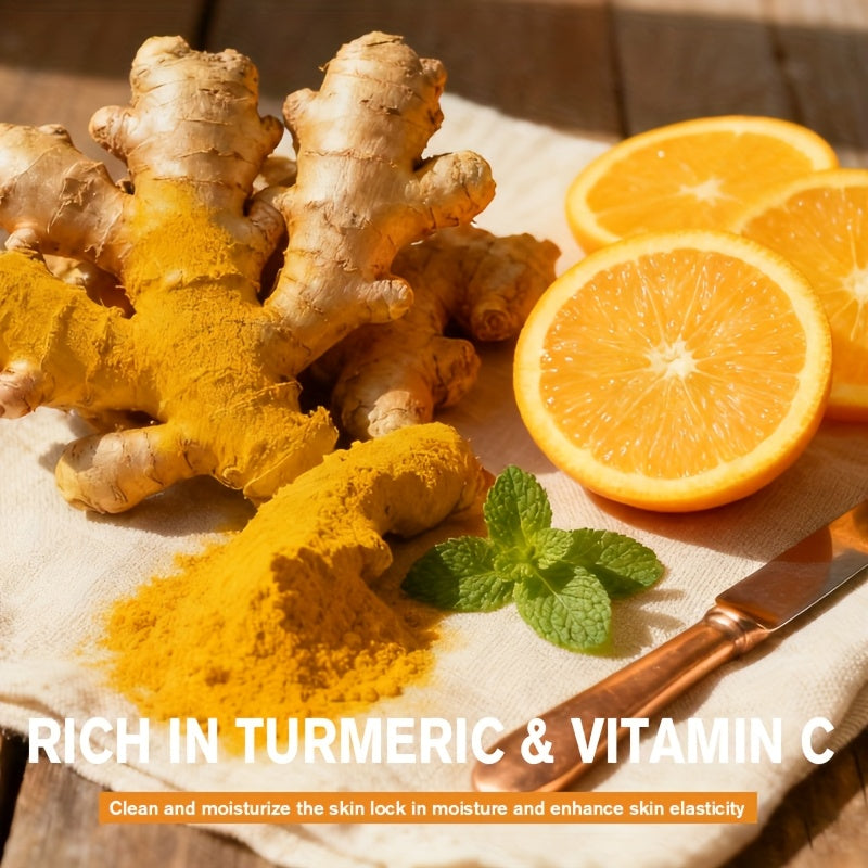 [Aging Wrinkle Skincare]Instant Lift Turmeric Vitamin C Facial Mask, Hydrating, Smooth, Tightens Lift, Dark Spot/Wrinkles Appear, for Skin Red, Dull, Wrinkles, Fine Line, Coarse Pores, Loose, Aging Signs. Korean Skincare Prod