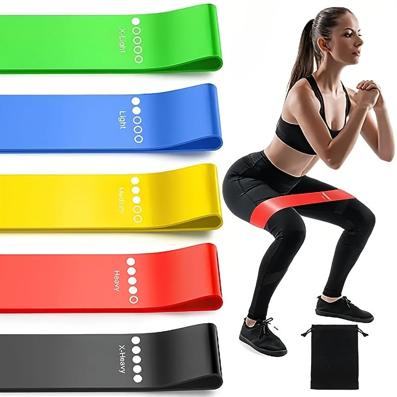 3 PCS Set Home Gym Resistance Bands for Fitness, Targeting Glutes, Legs, Pilates, Body Stretching, And Strength Workouts Home Gym Accessories Sports Supplies