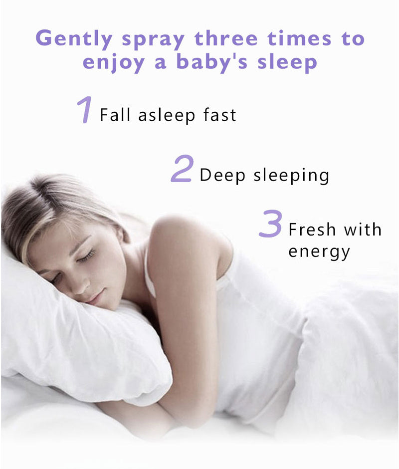 1pc Lavender Sleep Spray - Room Pillow Spray For Deep Sleep - 80ml Anti-Stress Relaxing Spray