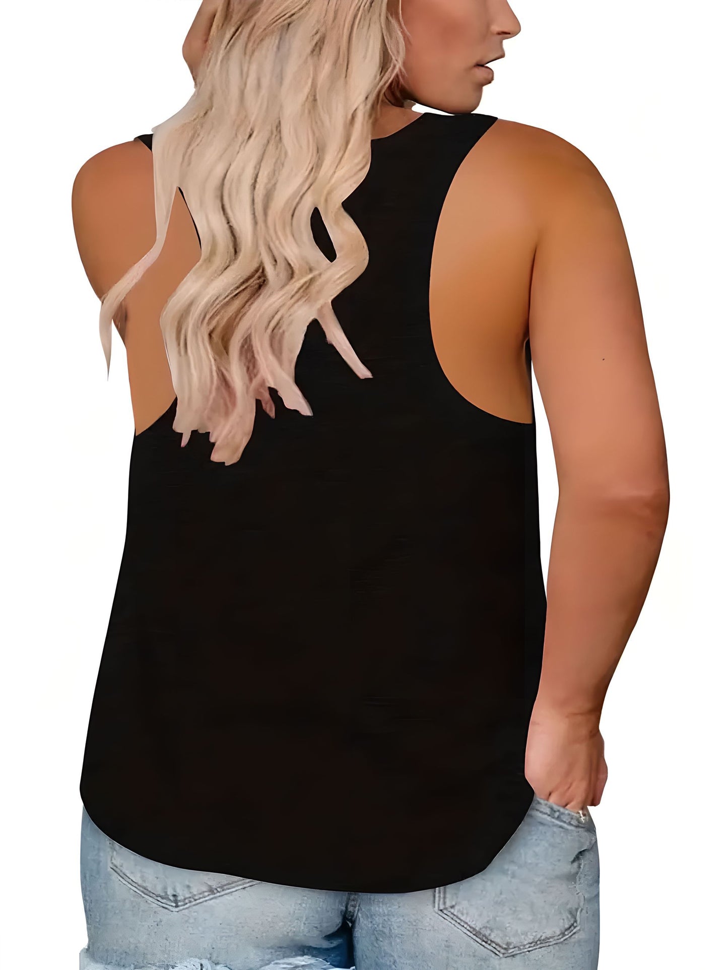 For Big Girls XL-5XL UK(18-26) Plus Size, Curvy Women's Oversized Sleeveless Cycling Queen Graphic Tank Top - Black with Pink Crown & Lettering, Soft Round Neck Casual Shirt for Cycling Enthusiasts, Machine Washable All-Seaso