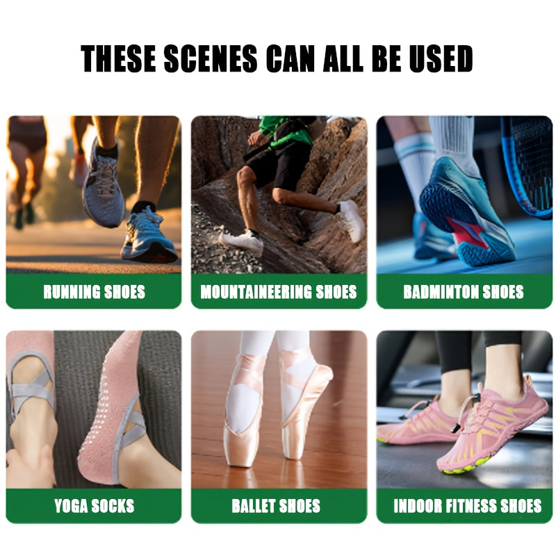 NEW Non-Slip Shoe Gel - Long-Lasting Anti-Wear Formula, Enhances Grip, Prevents Slipping, Ideal for Rainy, Snowy, and Icy Surfaces, Ensures Comfortable Walking and Running Winter Sports Accessories