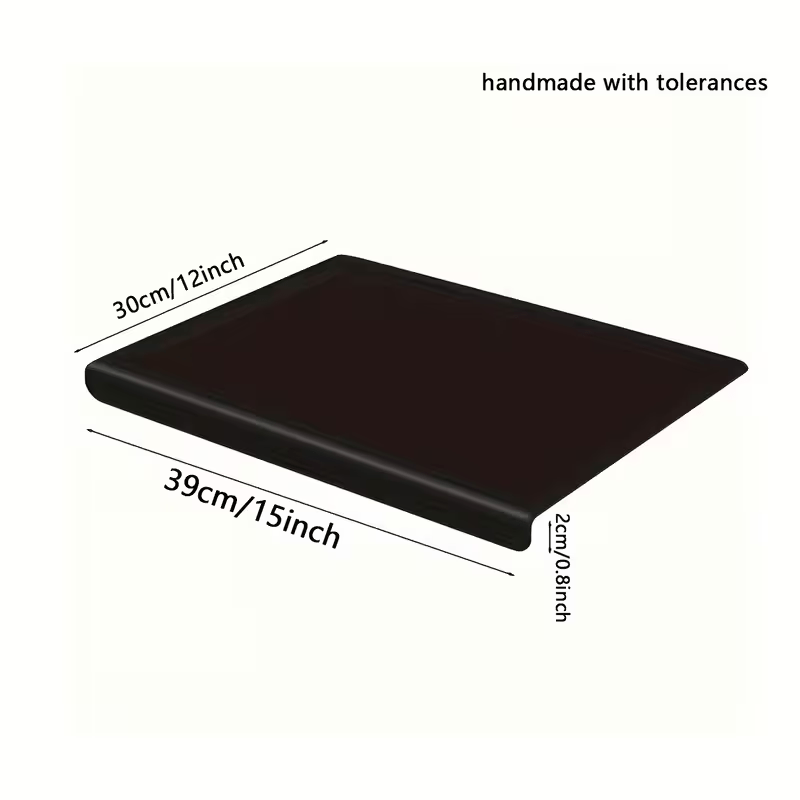 Large Black High-Tenacity Cutting Board, Chopping Board, Non-Slip Acrylic Black Cutting Board, Kitchen Home Restaurant, Countertop Protection Cutting Board, Fruit Cutting Board, Kitchen Utensils, Kitchen Supplies