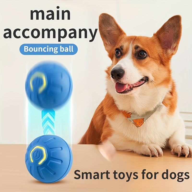 Interactive Electric Jumping Ball Dog Toy - Durable, and Safe for Small to Medium Breed Dogs - Keep Your Pet Entertained and Prevent Destructive Chewing