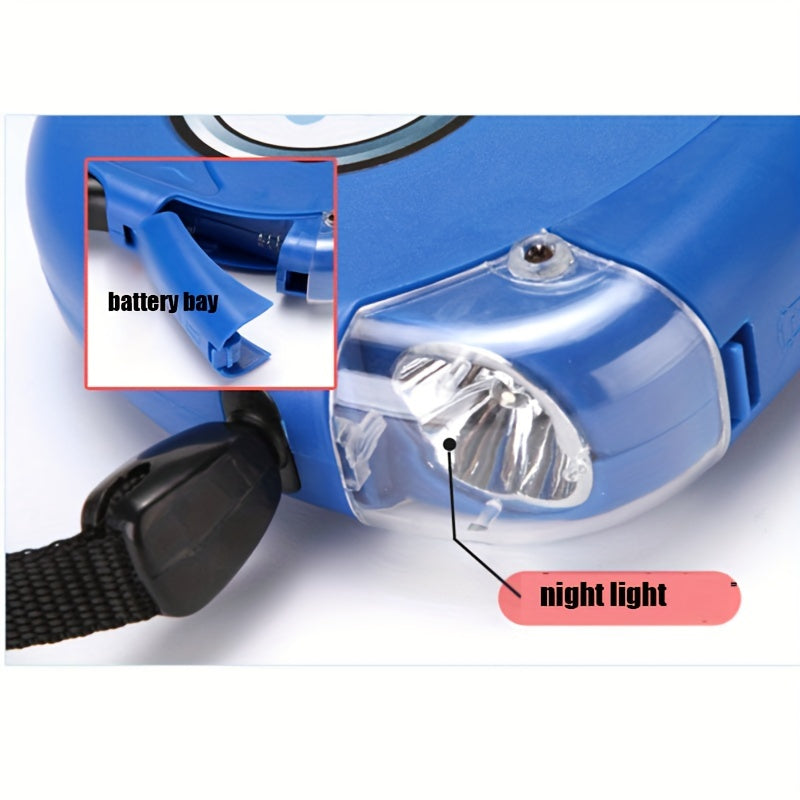 Pet Retractable Black Leash with a Trash Bin, Dog Leash, Pet Leash, Includes Free Trash Bags.