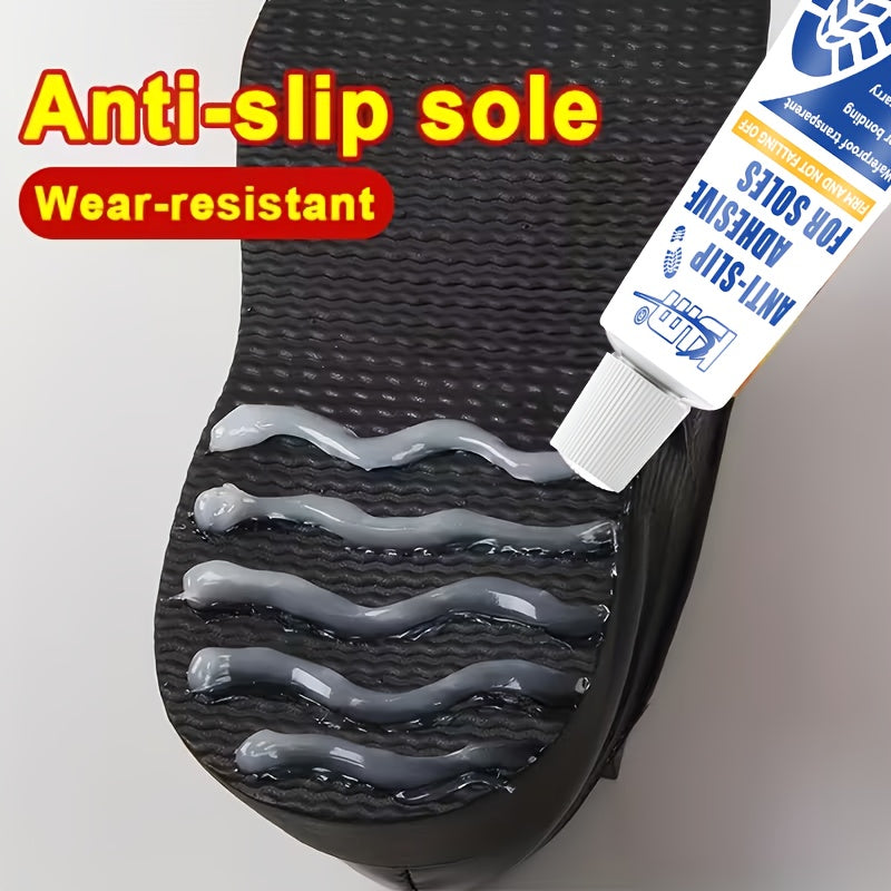 NEW Non-Slip Shoe Gel - Long-Lasting Anti-Wear Formula, Enhances Grip, Prevents Slipping, Ideal for Rainy, Snowy, and Icy Surfaces, Ensures Comfortable Walking and Running Winter Sports Accessories