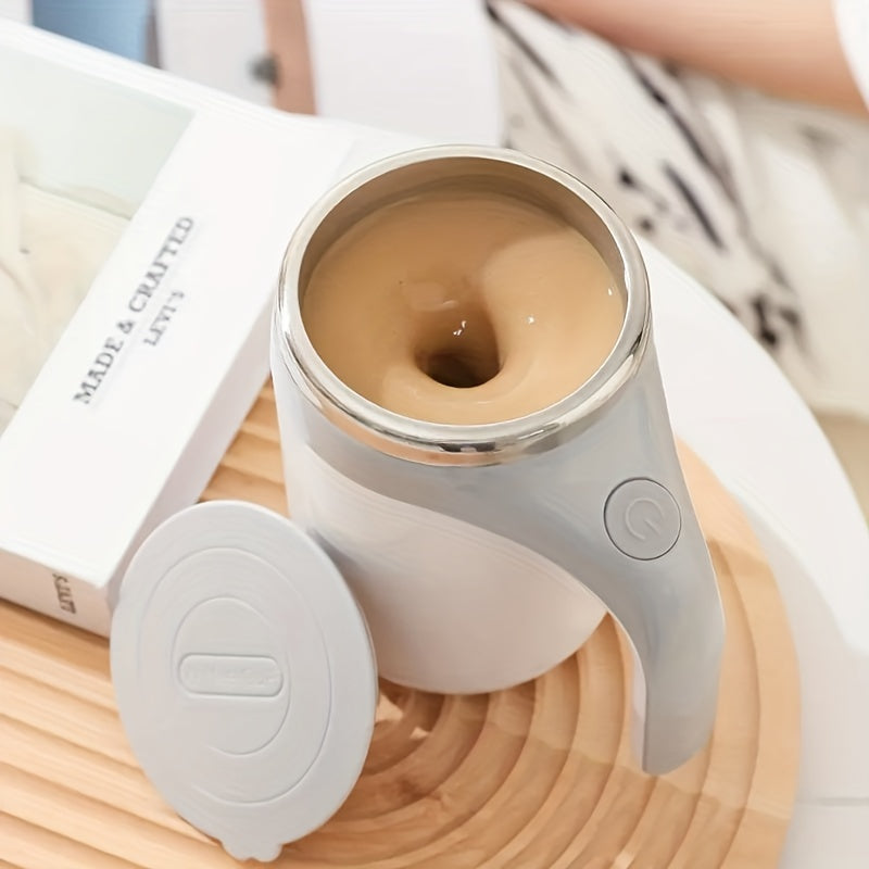 Automatic Mixing Portable Stirring Cup Large Capacity Lazy Magnetic Rotary Cup Battery Type Coffee Cup Outdoor Travel Camping Stirring Mug