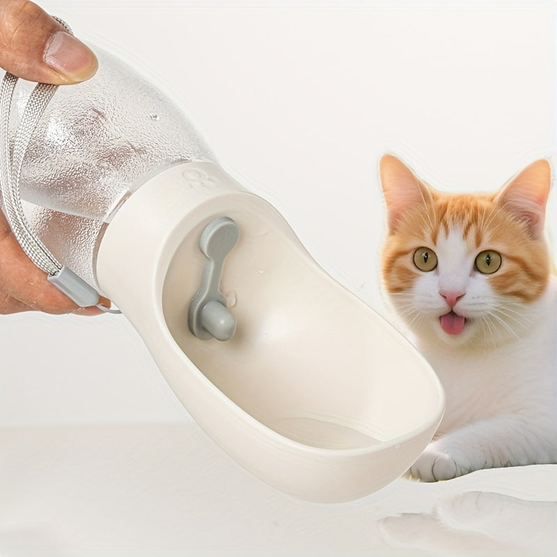 Plastic Pet Supplies Cat Dog Water Dispenser Outdoor Travel Hiking Water Bottle