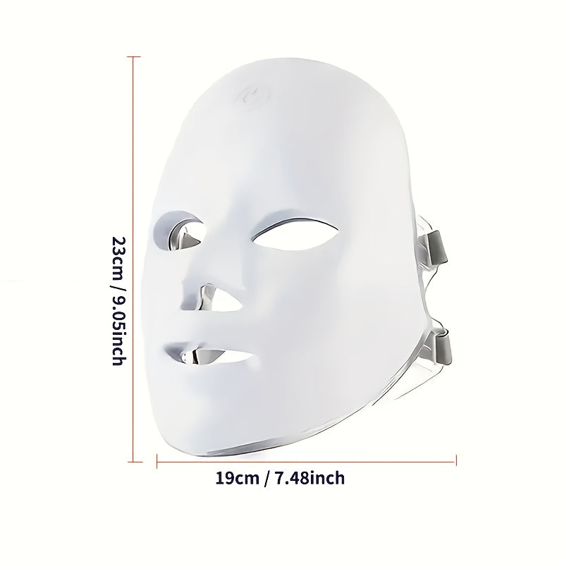 NEW Arrivals 7-Color Women's Beauty Mask USB Charging, Touchscreen, Multi-Functional Portable Facial Care Device, Gift for Girlfriend and Friends Women Beauty Salon Spa Supplies