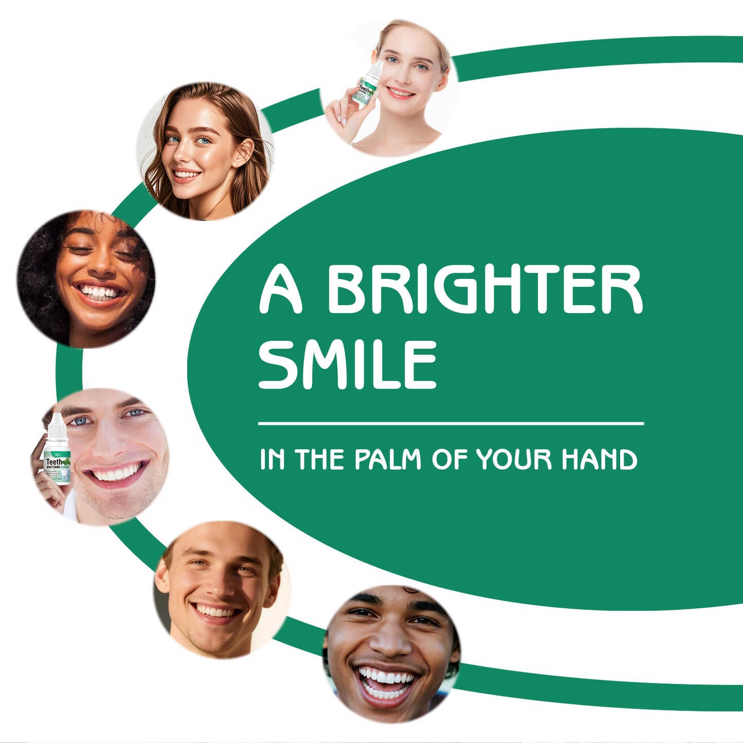 3 Days Teeth Serum, Dual-action Formula, Fresh Mint-Flavored, Fast Cleans Dirt on Tooth Surfaces, Freshens Breath, Deeply Cleanses the Oral, Completely Care to Tooth, Teeth Brightening, Gift for Girlfriend