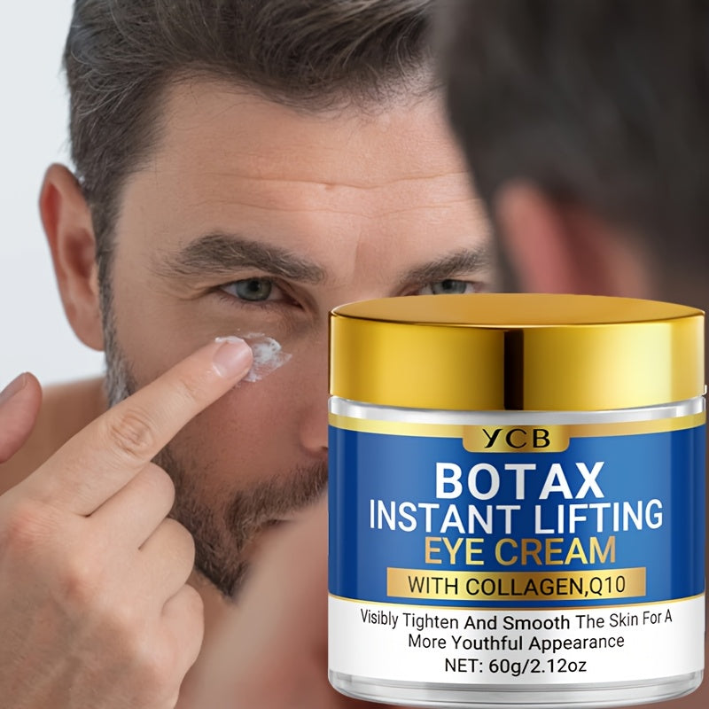 Instant Firming Botax Eye Cream, Moisturizing, Firming, Smoothing, and Enhancing Radiance, with Hyaluronic Acid, Collagen, Retinol, and Caffeine, Making the Skin Around the Eyes Look Younger, 60g/2.12oz
