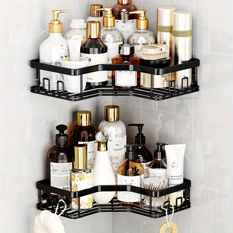 2pcs Bathroom Shelves