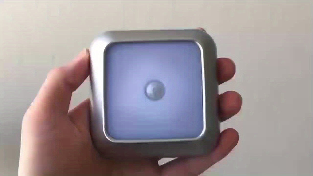 NEW 6-LED Bead Motion Sensor Smart Wireless Night Light. 3m Detection Range, Double-sided Adhesive Installation, No Drilling Required. Suitable for Stairs, Car Compartments, Cabinets, Bedside, Hallways, Kitchens, Etc. Battery