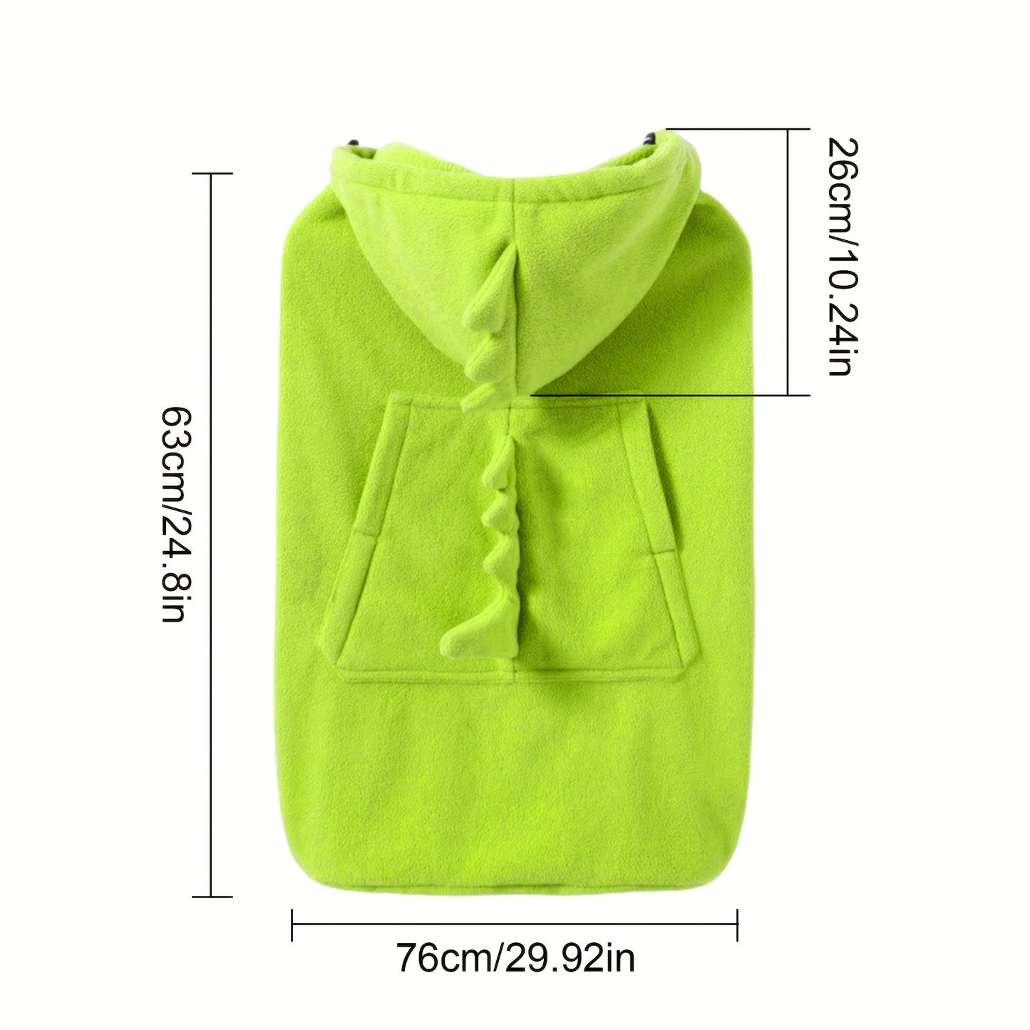 1pc Soft & Windproof Baby Carrier Blanket - Cute Cartoon Dinosaur Design, Multi-Use for Strollers & Baby Carriers, Front Hand Warmer Pocket, Lightweight Polyester Fabric, All-Season Use, Travel Essentials|Dinosaur Print|Knit