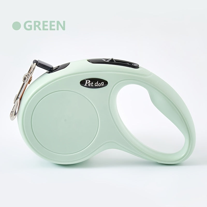 7 Colors Retractable Dog Leash | 10-foot ABS Leash for Outdoor Walking, Uncharged Power Mode