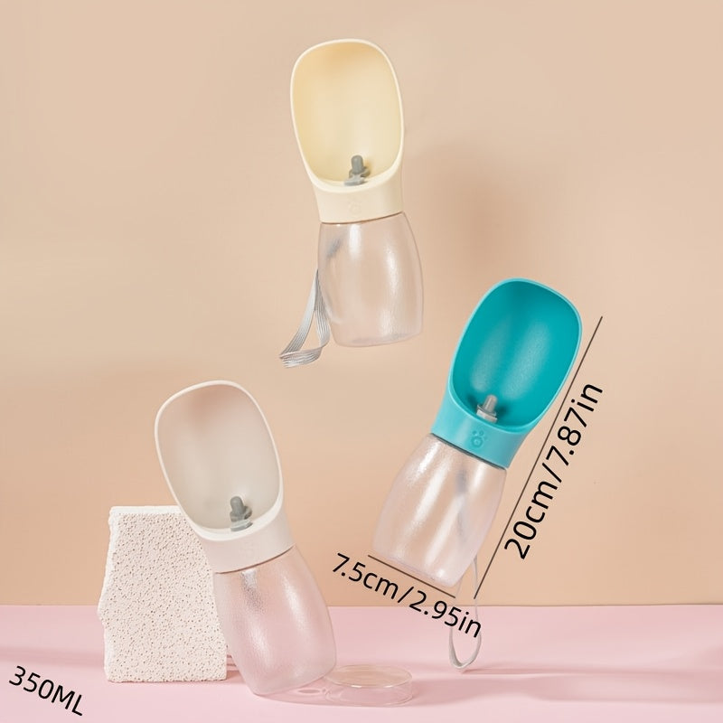 Plastic Pet Supplies Cat Dog Water Dispenser Outdoor Travel Hiking Water Bottle
