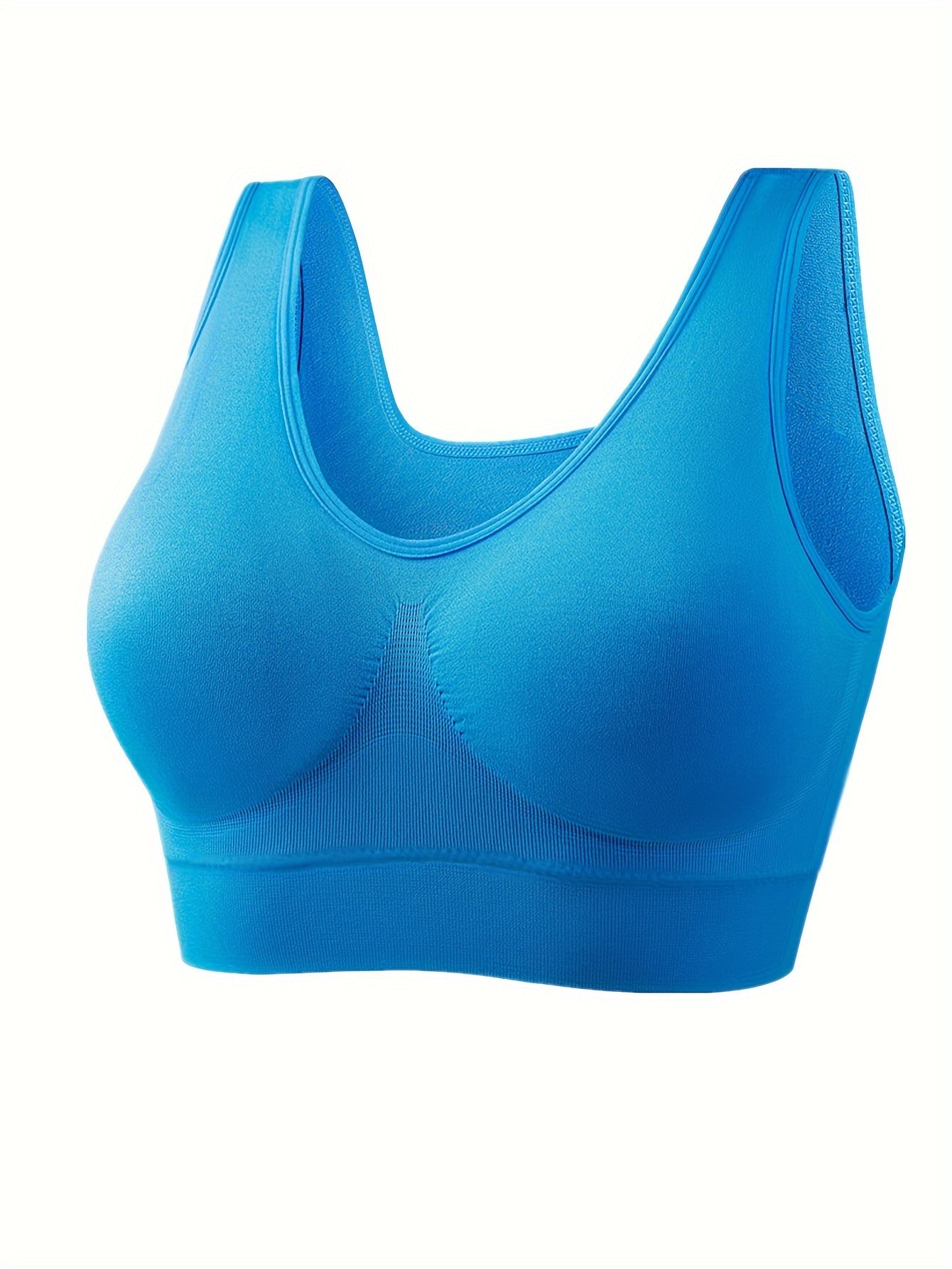 5 PCS Set XL-5XL Plus Size For Big Girls and Curvy Ladies No Padding/Underwire s Bras - Full-Coverage backless & Gymnastics Bras, Medium-Elasticity Sleeveless for (No Chest Pads, No Underwire) - Hand Washable for Lifestyles 5
