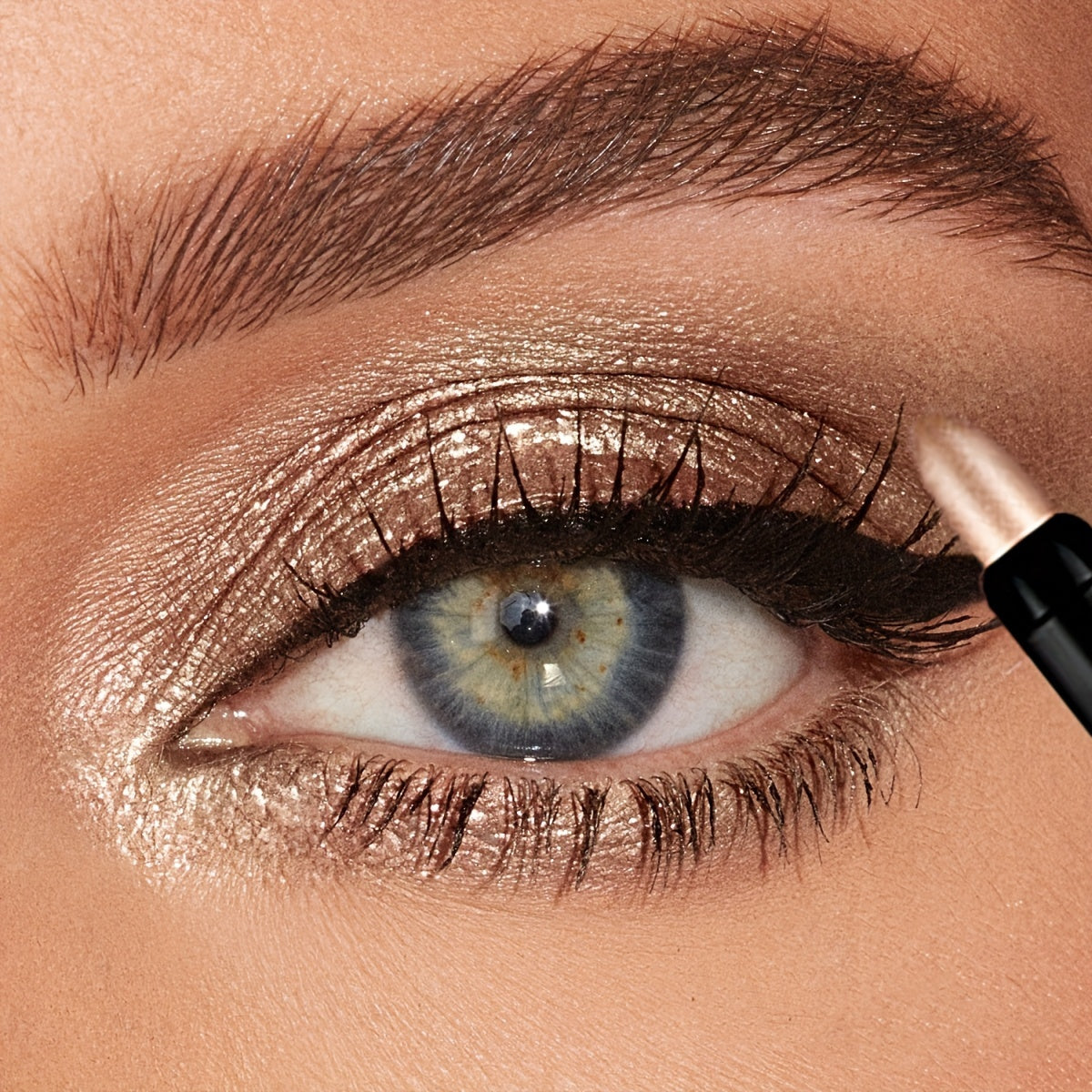 10 Color Waterproof Eye Makeup Color Pearlescent Pen High Light Stick Silkworm Lying Pen/Rotating Smoky eye shadow Pearlescent Matte eye shadow Pen