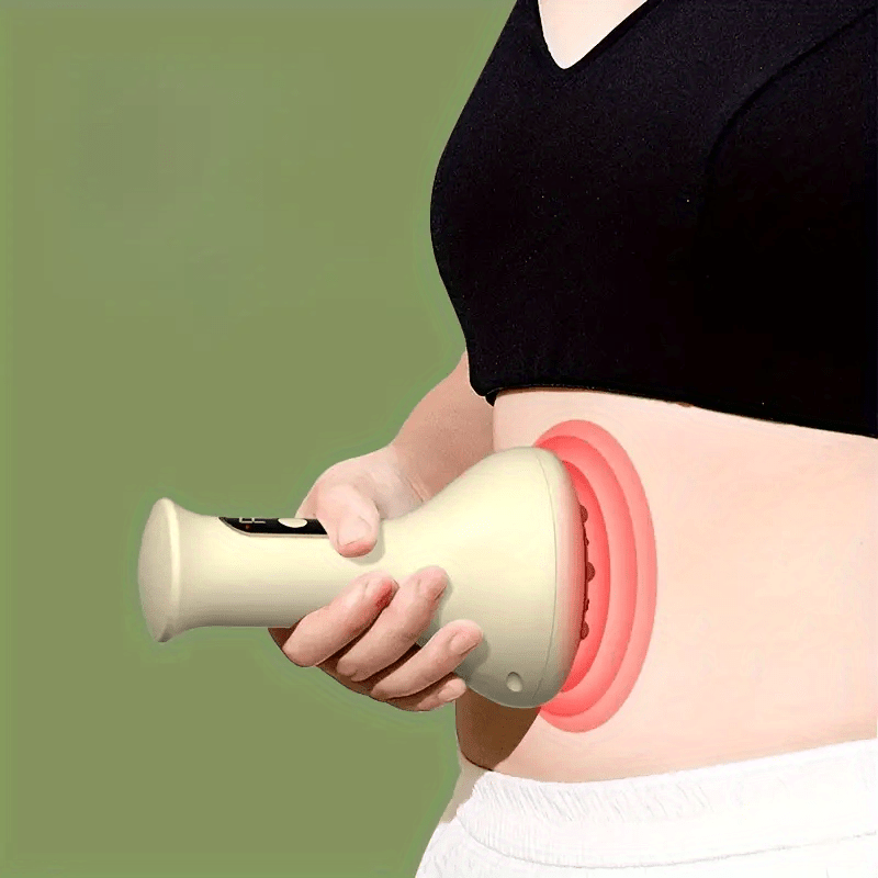 USB Charging- Intelligent 9-speed Adjustable Cupping Massager, Electric Cupping and Gua Sha Massager for Home Use, 1200mAh Battery Life, Whole Body Vacuum Cupping Tool, Comes with 8 Steel Balls, Best Choice for 10th Day