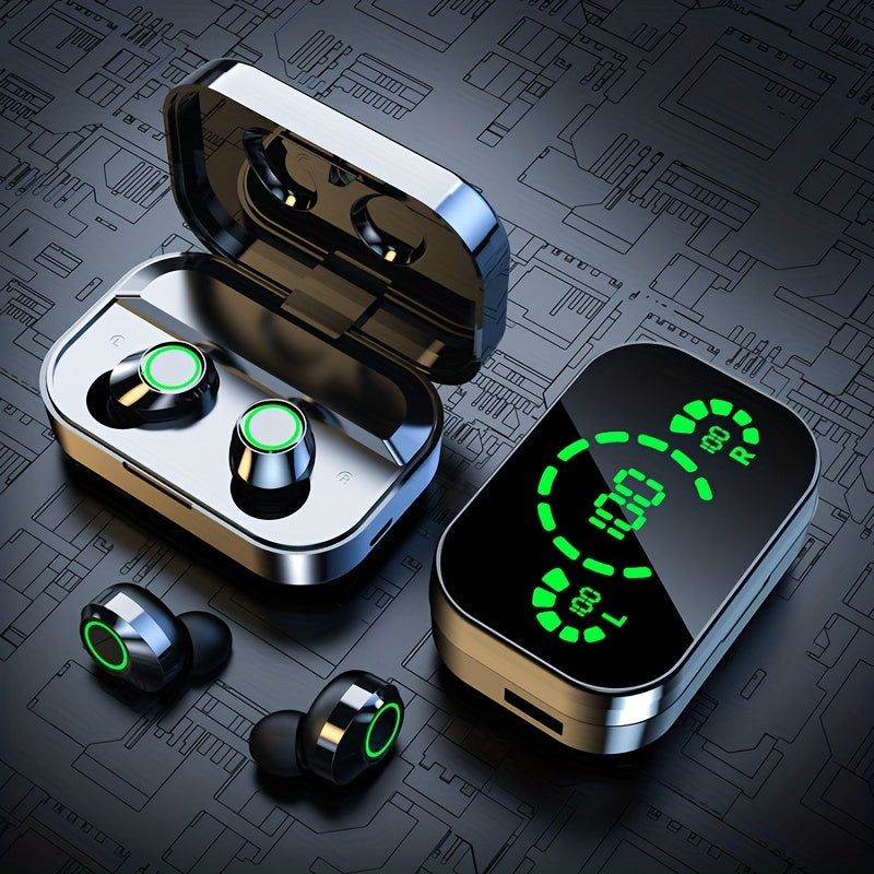 NEW Wireless Earbuds Headset Earphone Mini Earpiece TWS Stereo Headphone for Xiaomi for iPhone Phone Headphones Outdoor Running Hiking Cycling Sports Electronic Accessories Tools Sets