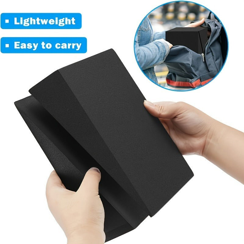 2 PCS Set Women's Squat Training Wedge Blocks Yoga Bricks, Suitable for Gym Squat Posture Correction Training / Yoga Balance Pose Auxiliary Practice / Post-Workout Calf Muscle Recovery Stretching, Essential Tool for Weightlif