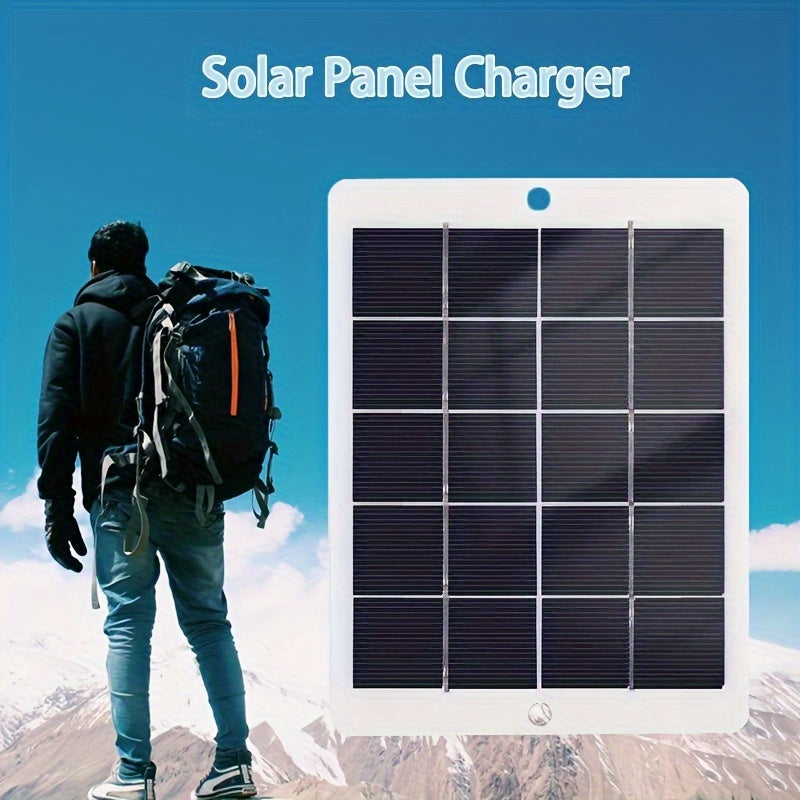 30W Survival Solar Panel with 5V USB, Portable Solar Charger, Featuring Safe And Stable Charging, Suitable for Outdoor Power Supplies, Emergency Phone Charging, And RV Charging During Camping