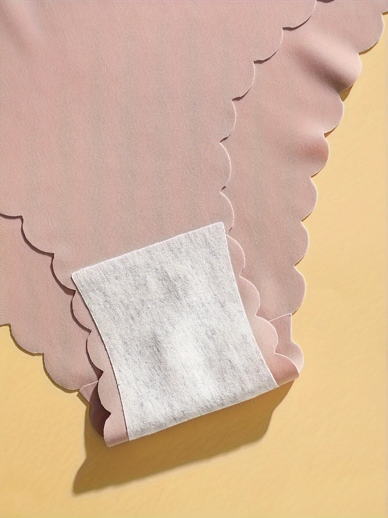 6-Pack Women's Sheer Bikini Briefs - Solid Pastel Colors (Pink, Lavender, Beige, Navy,, Dark Brown) - Mid-Rise Smooth No-Show Underwear for Yoga, Gym, Dance - Soft Breathable Quick-Dry Panties