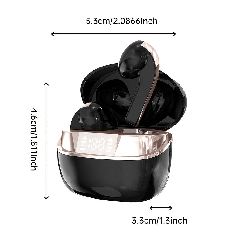[ Original Genuine Acer Brand]  Wireless Earphones, Charging Case Hi-Fi High-Definition Decoding, 3D Surround Sound, Large Diaphragm Bass Enhancement, LED Digital Display, Call Noise Reduction, 20h Long Standby, Comfortable I