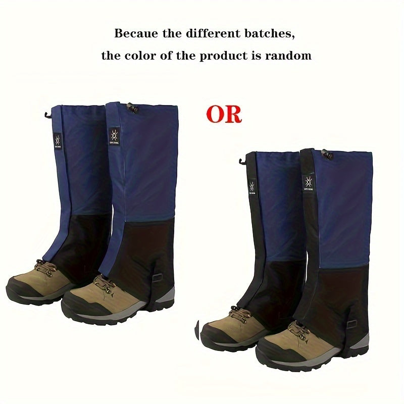 Outdoor Leg Protectors Suitable for Everyone - Advanced for Hiking, Hunting, Camping, Skiing, Desert Walking, And Mountaineering with Breathable Gaiters for Men And Women - Adjustable Fit for Ultimate Comfort - 1 Pair