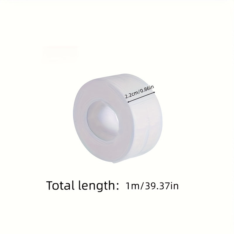 7 Rolls Set Sealing Tapes of Self-Adhesive PVC Waterproof Sealing Tape, Suitable for Shower Room, Kitchen, Bathroom and Corner Decoration Repair Tools Sets