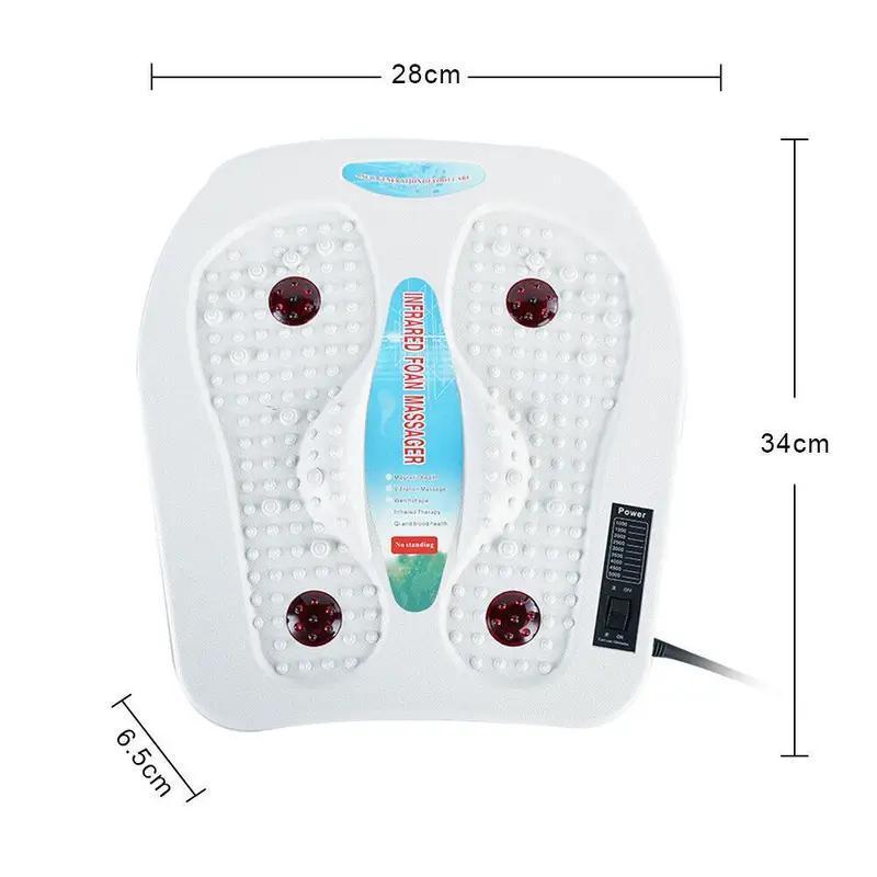 NEW!! Foot Leg Vibration Blood Circulation Enhancer Foot Massager with Heating 9 Modes Health Care Accessories Massage Devices