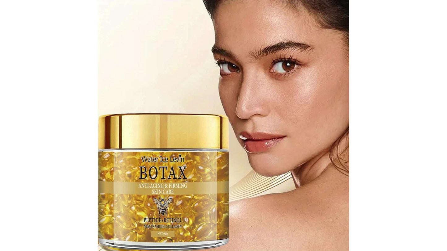 BOTAX Facial Firming Serum with Retinol, Collagen & Bee Venom, Moisturizing Cream for All Light Beige Types Including Dry, Sensitive, Mature, - Quick Results, Protein Skincare